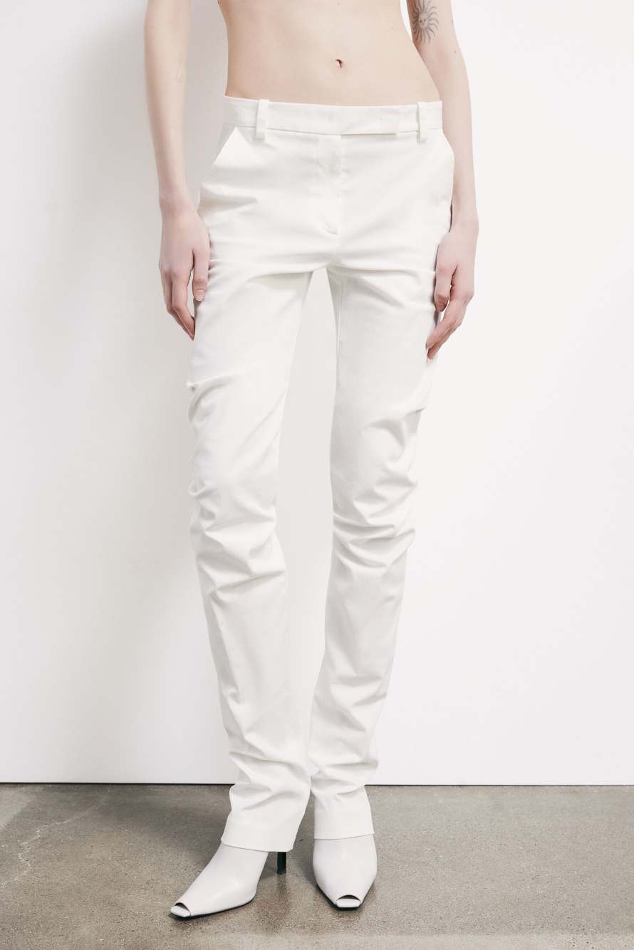 The Tailored SKIN Pants, White, Patrizia Pepe