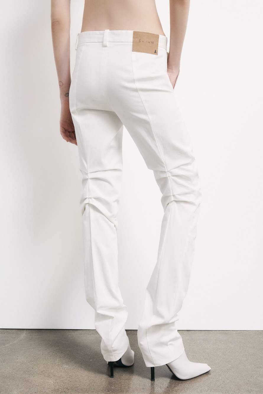 The Tailored SKIN Pants, White, Patrizia Pepe