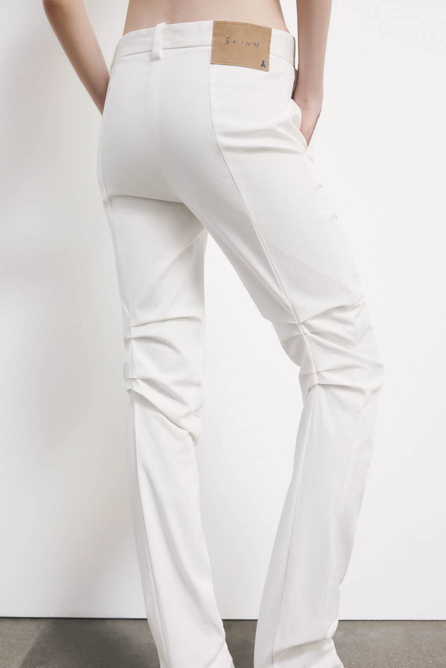 The Tailored SKIN Pants, White, Patrizia Pepe
