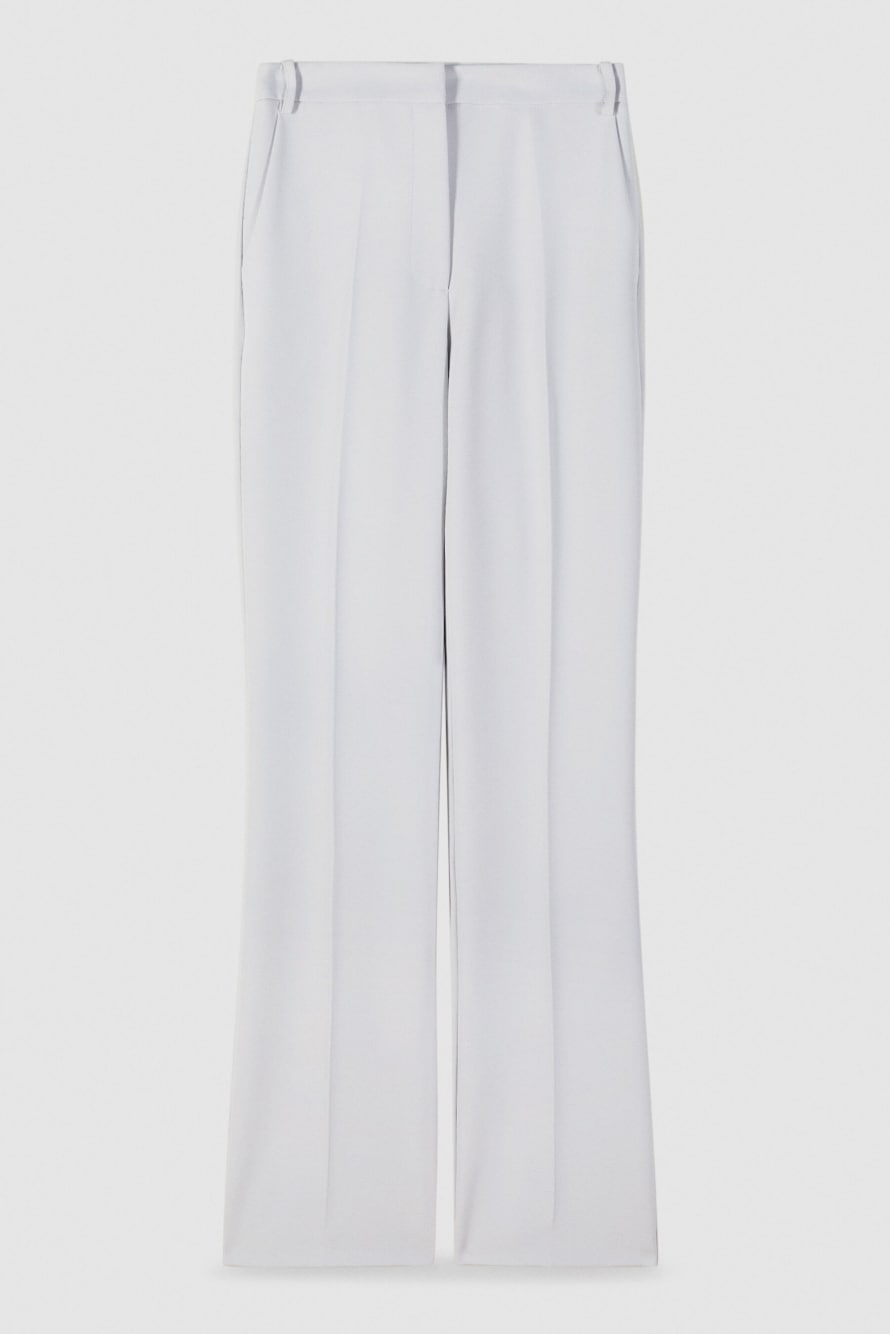Structured straight-leg trousers, Grey, Patrizia Pepe