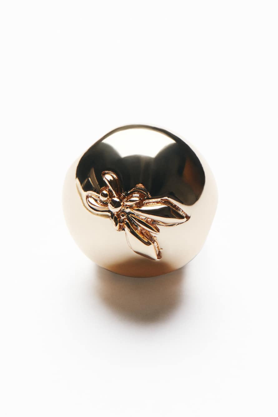 Серьга-манжета Sphere, Золотистый, Patrizia Pepe