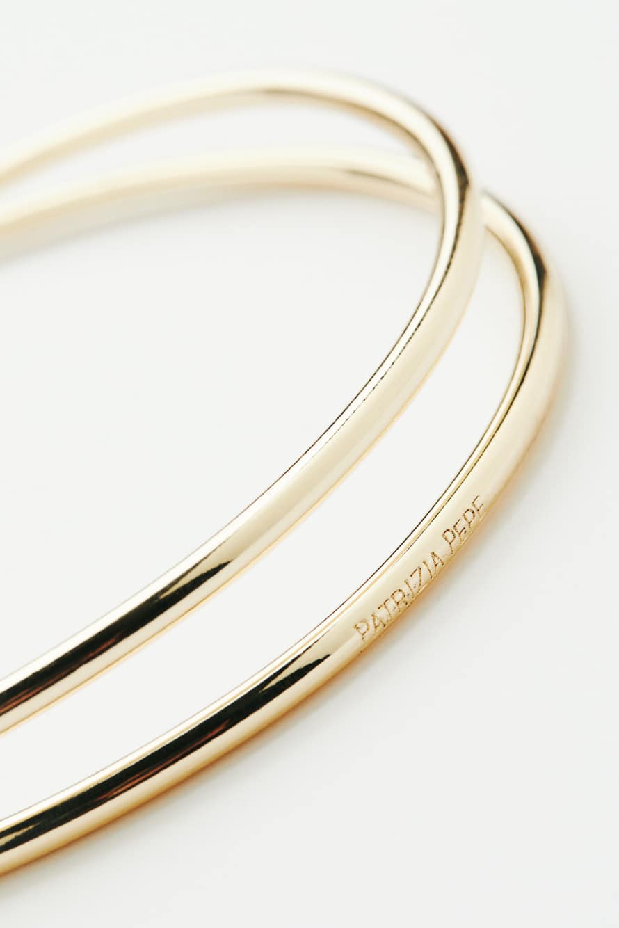 Light Circle Choker, Gold, Patrizia Pepe