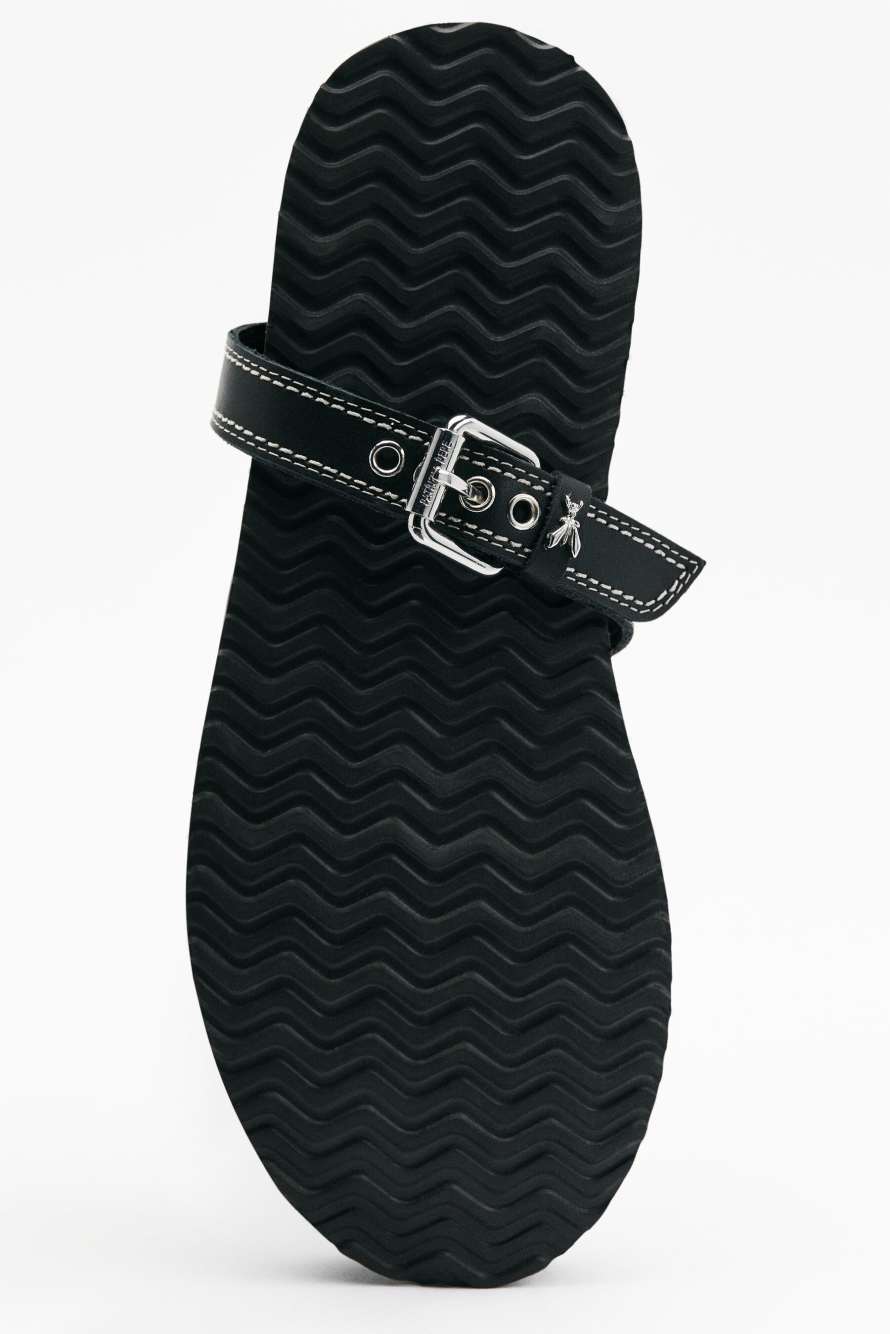 Urban Platform Sandals, Black, Patrizia Pepe