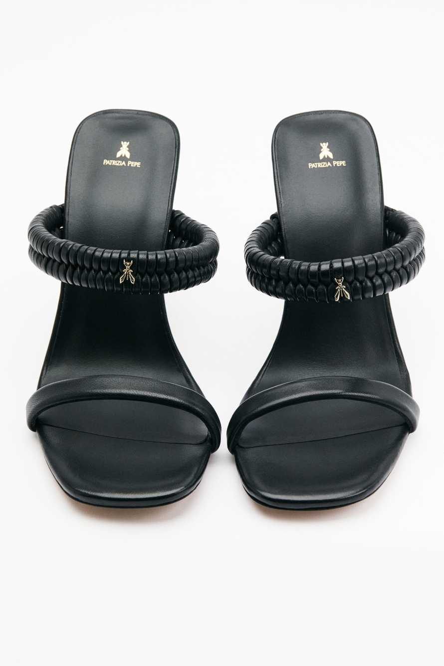 Сандалии на каблуке Summer Essential Fly, Черный, Patrizia Pepe
