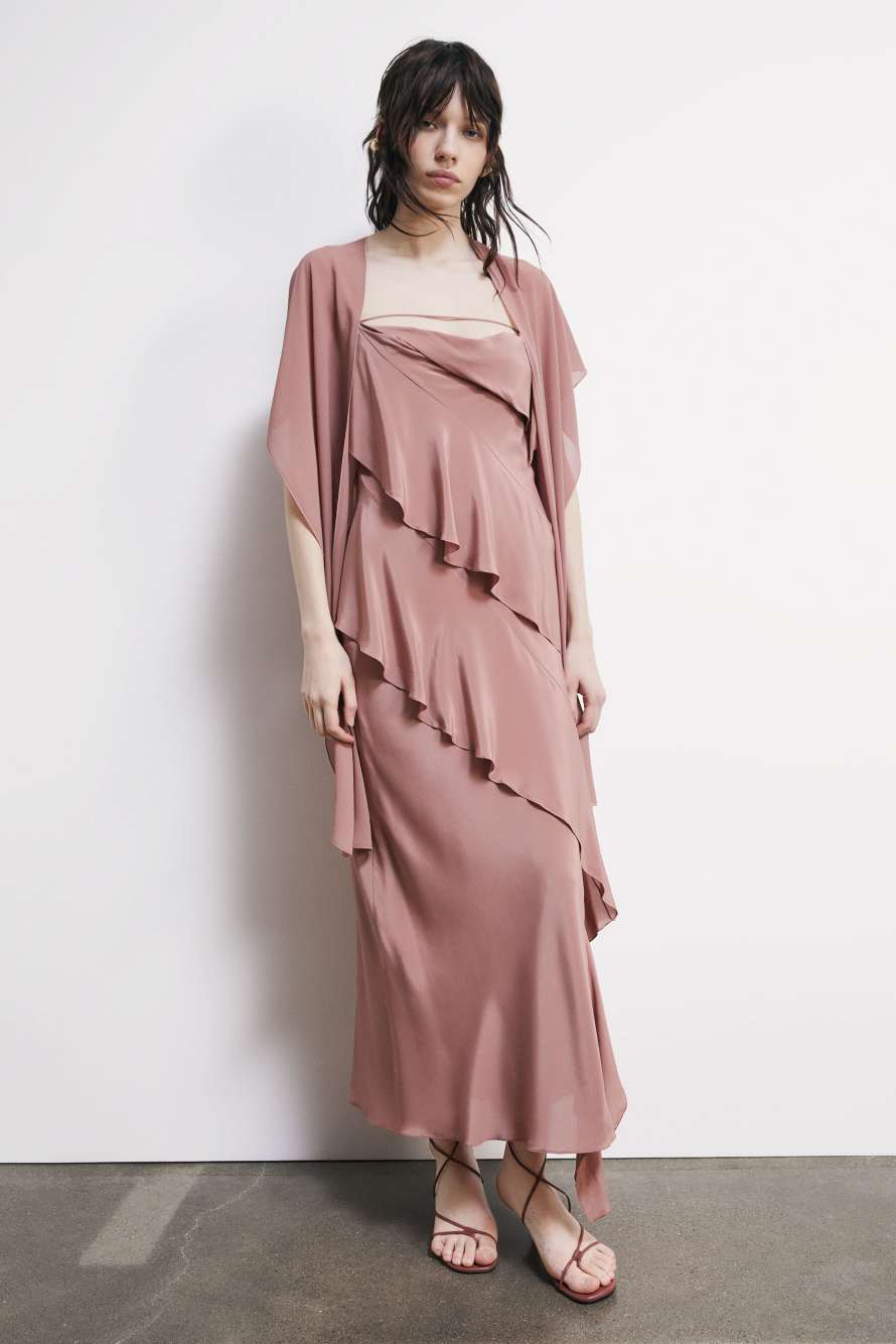 Elegant scarf stole, Pink, Patrizia Pepe