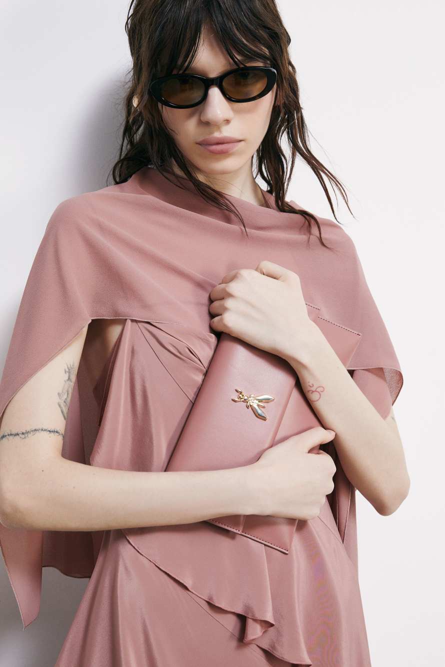 Elegant scarf stole, Pink, Patrizia Pepe