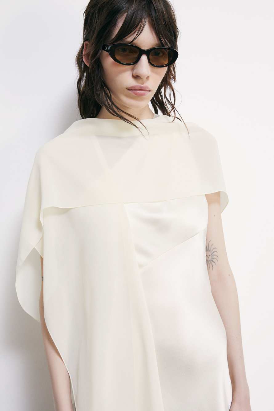 Elegant scarf stole, 0, Patrizia Pepe