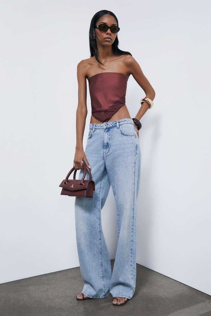 Silk scarf, Brown, Patrizia Pepe