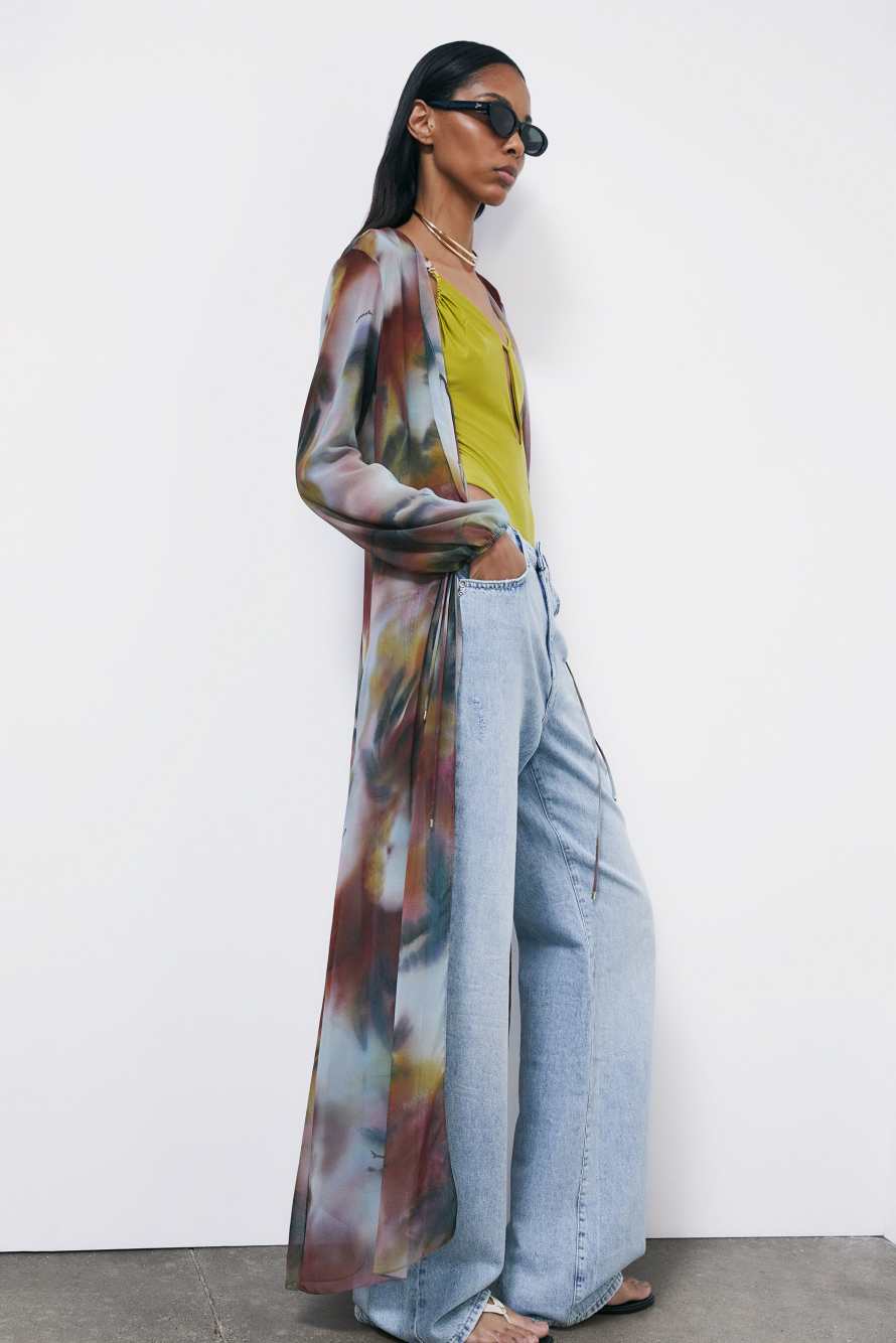 Long shirt Beach Capsule, Abstract Fantasy, Patrizia Pepe