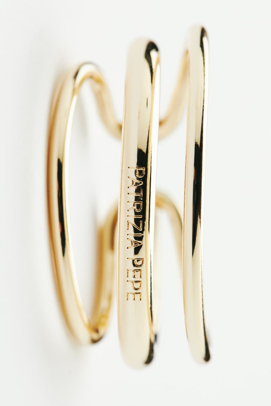 Серьга-манжета Light Circle, Золотистый, Patrizia Pepe