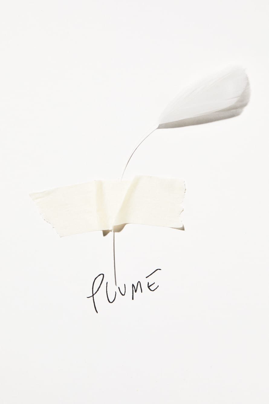 Essential Fly heeled sandals with feather detail in nappa leather, White, Patrizia Pepe