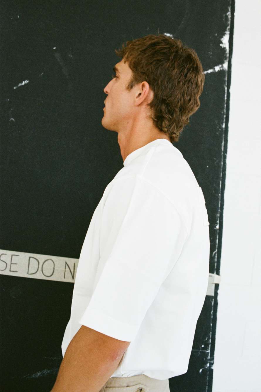 Cotton T-shirt with embroidery, White, Patrizia Pepe