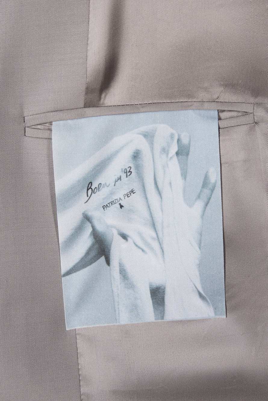 Chaqueta cruzada (IM)PERFECTION reversible de lana fr&iacute;a, Gris