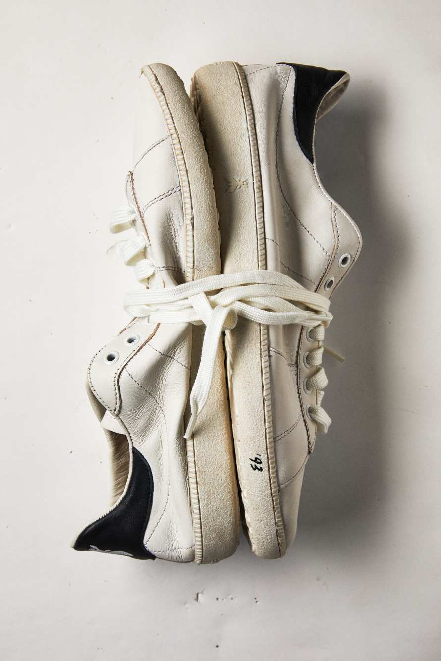 SKIN Sneakers '93 de napa, Blanco