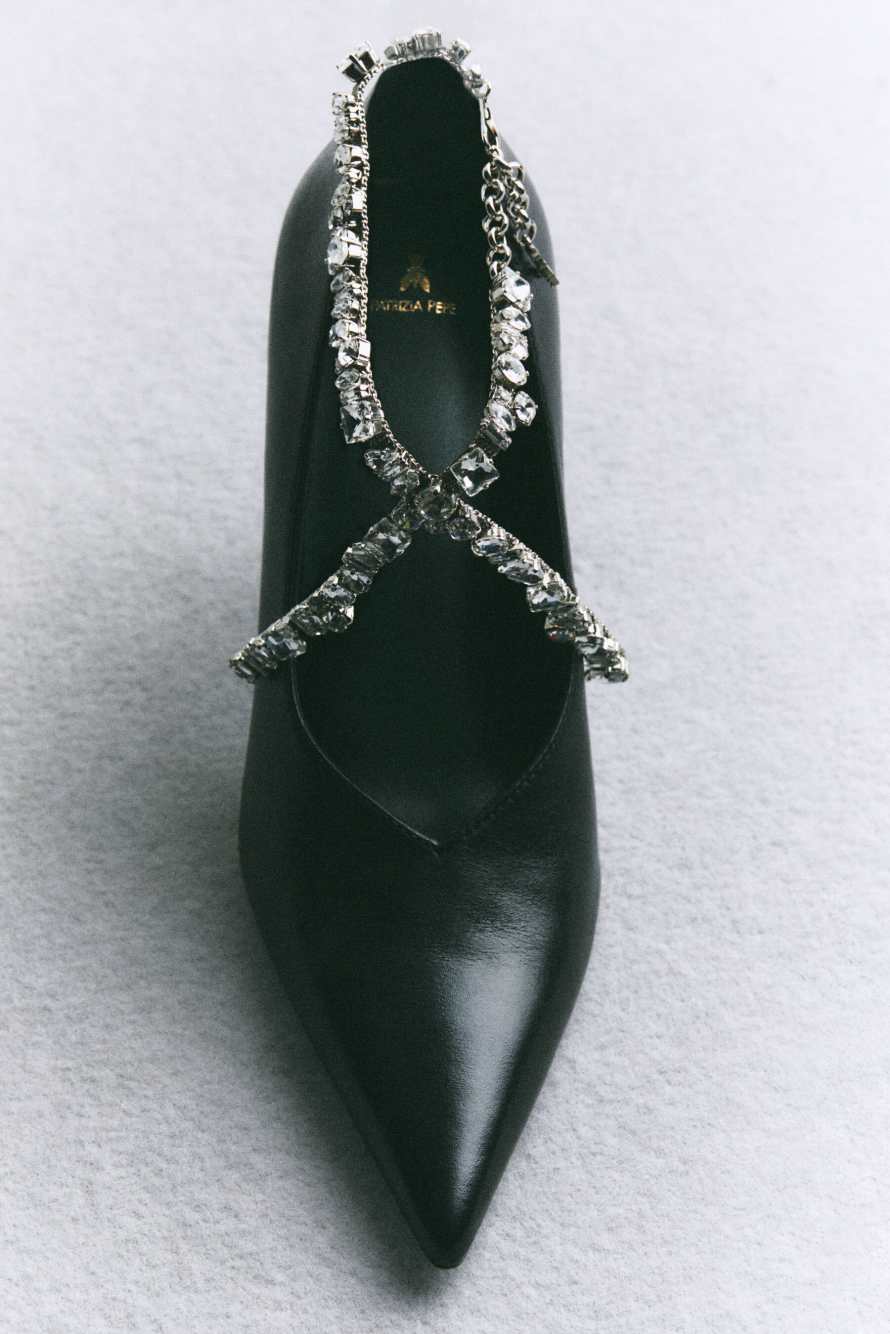 Diamond Cut anklet, Silver, Patrizia Pepe