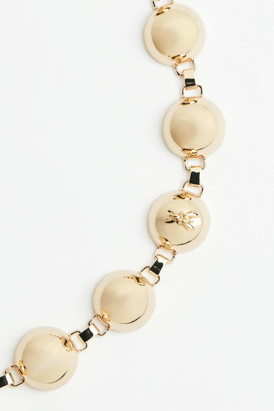 Sphere Necklace, Gold, Patrizia Pepe