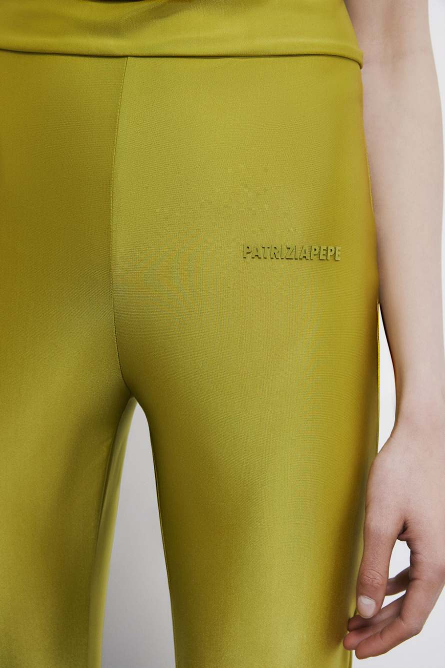 Mono slim de jersey, Verde