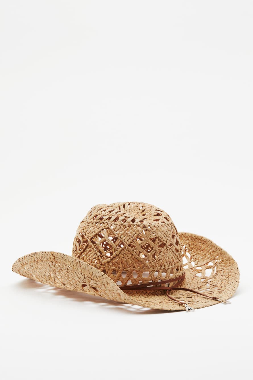 Cowboy hat, Beige, Patrizia Pepe