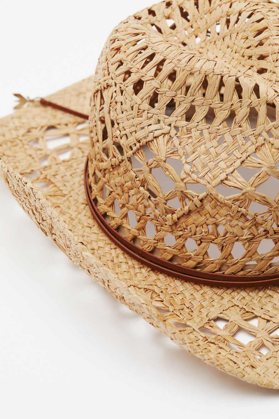 Cowboy hat, Beige, Patrizia Pepe