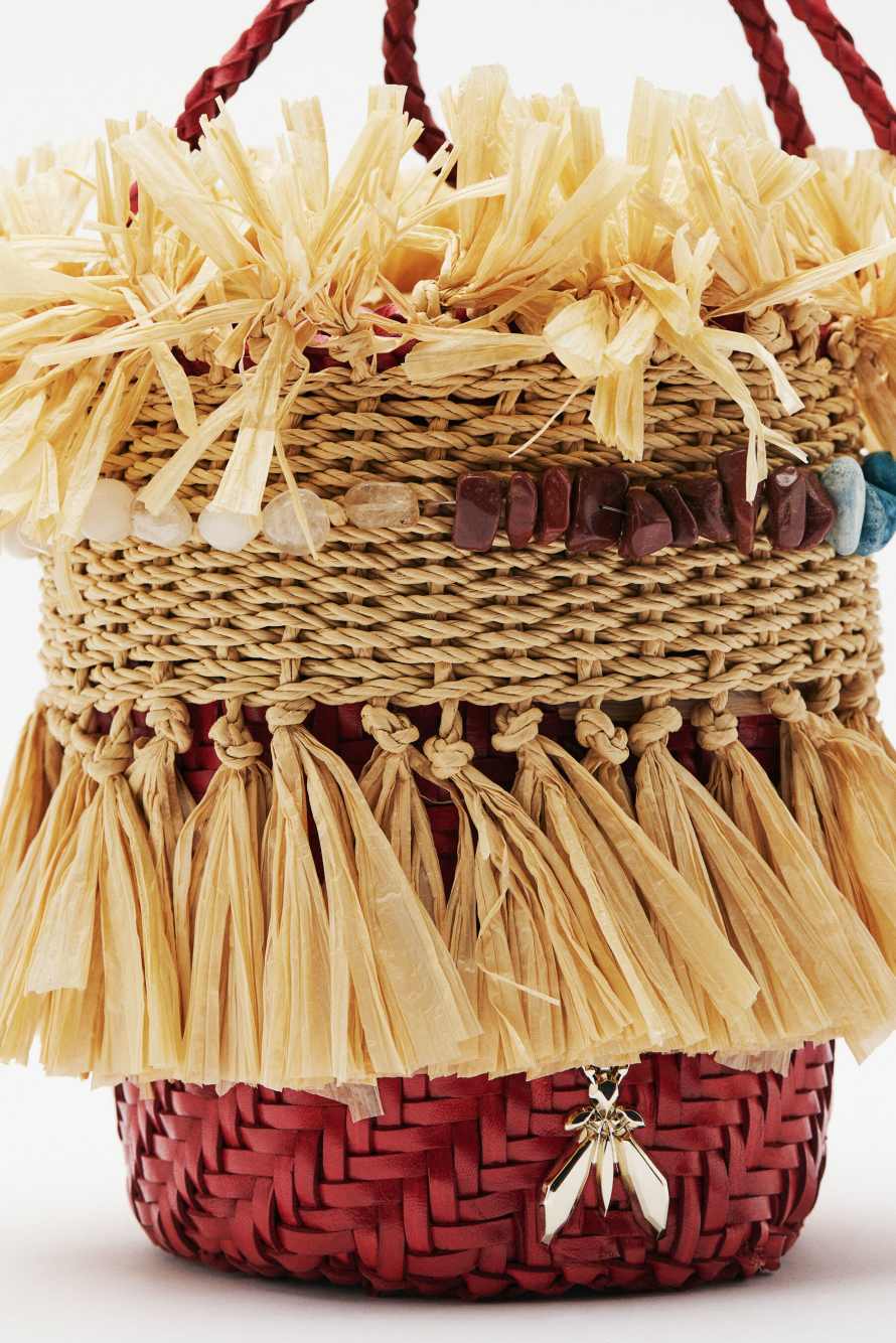 Extra-Vacanza Bucket Bag, Multicolor, Patrizia Pepe
