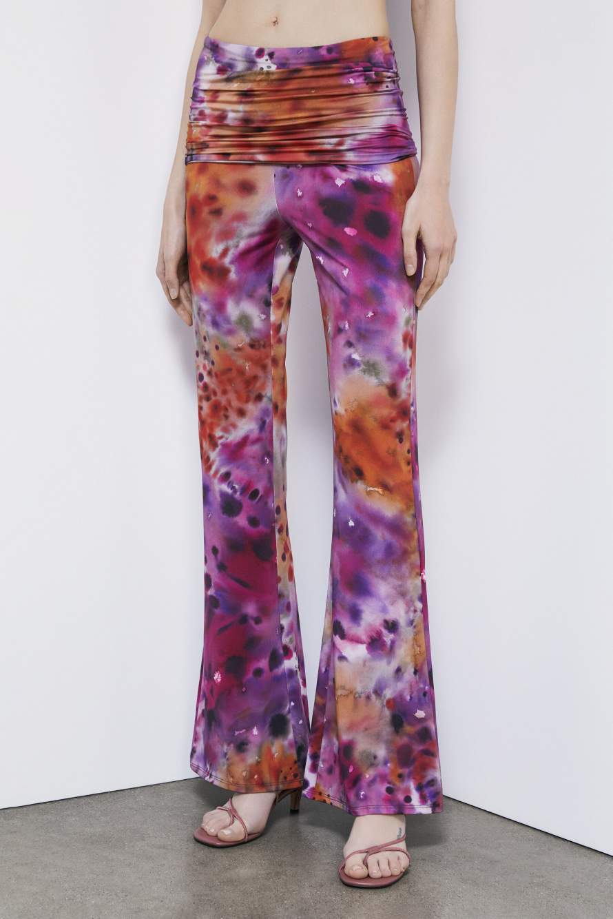 Slim jumpsuit with floral print, Abstract Fantasy, Patrizia Pepe