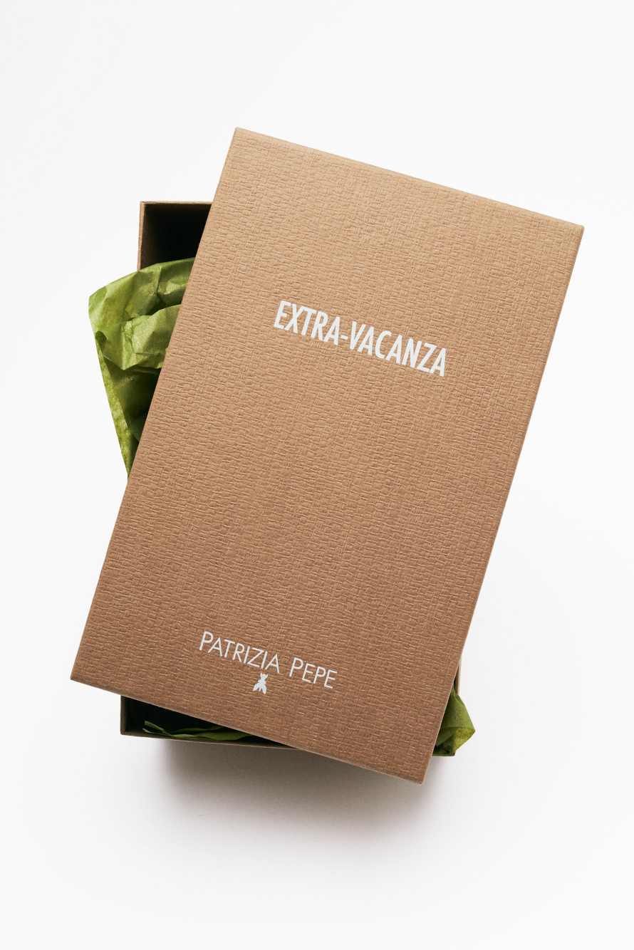 Flat raffia sandals, Multicolor, Patrizia Pepe