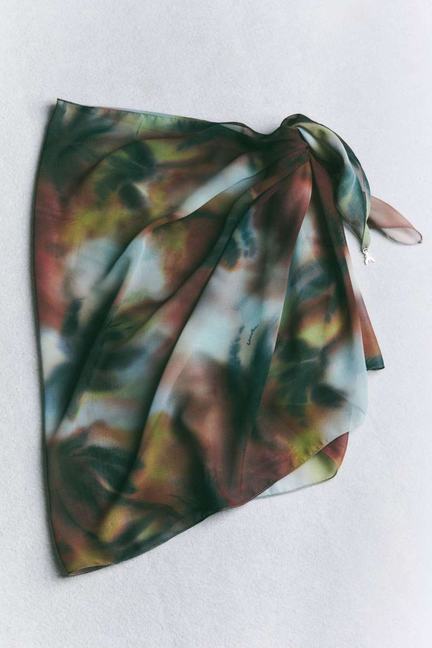 Summer Faded pareo skirt, Abstract Fantasy, Patrizia Pepe