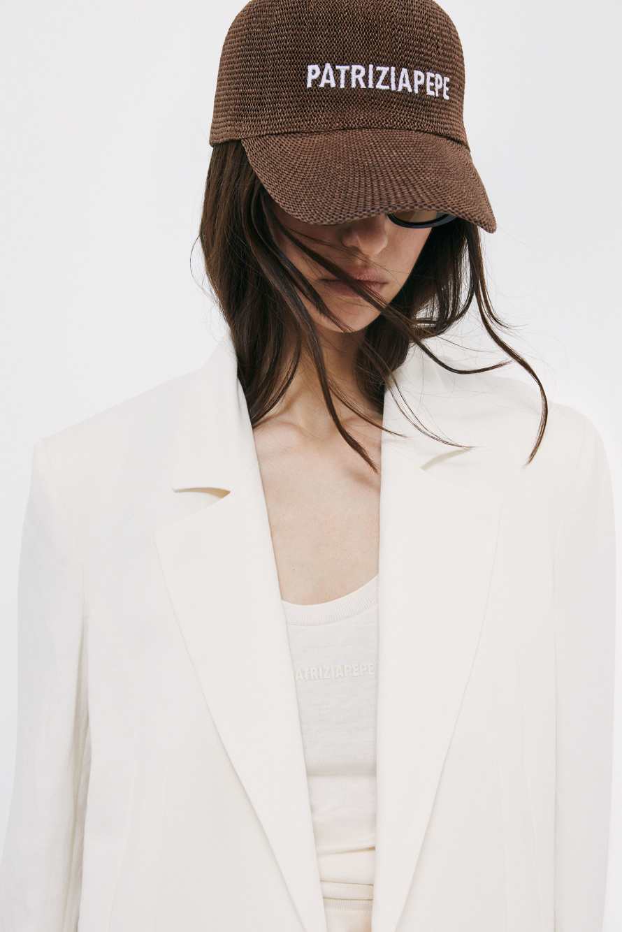 Baseball Cap, Brown, Patrizia Pepe
