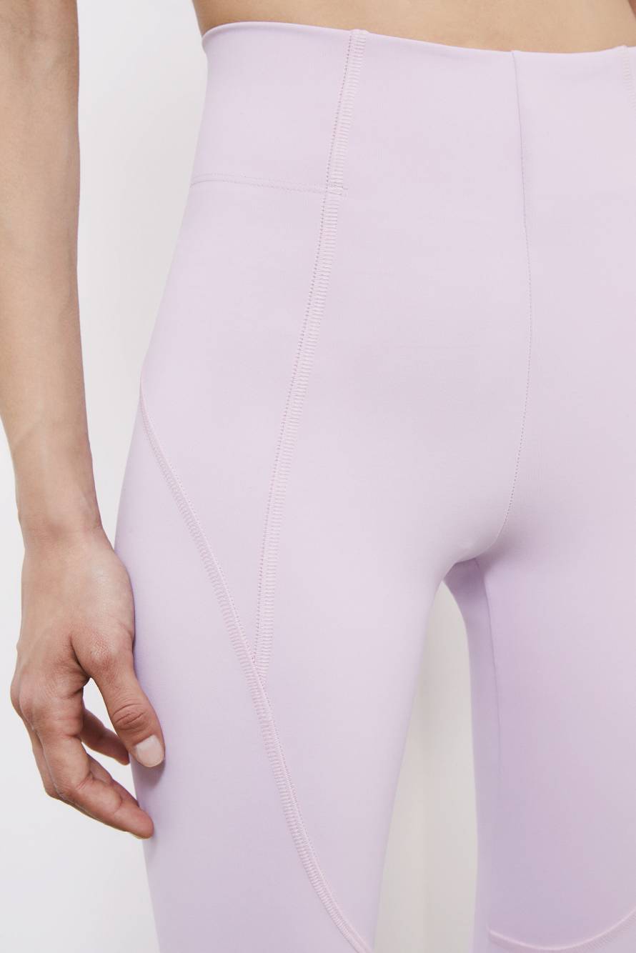 Self Retreat leggings in stretch jersey, Purple, Patrizia Pepe