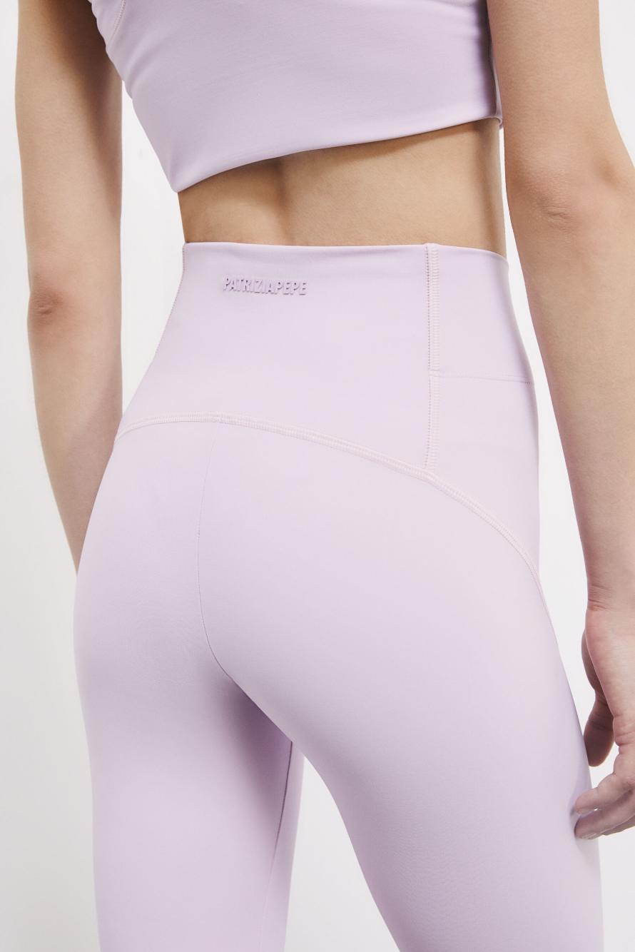 Self Retreat leggings in stretch jersey, Purple, Patrizia Pepe