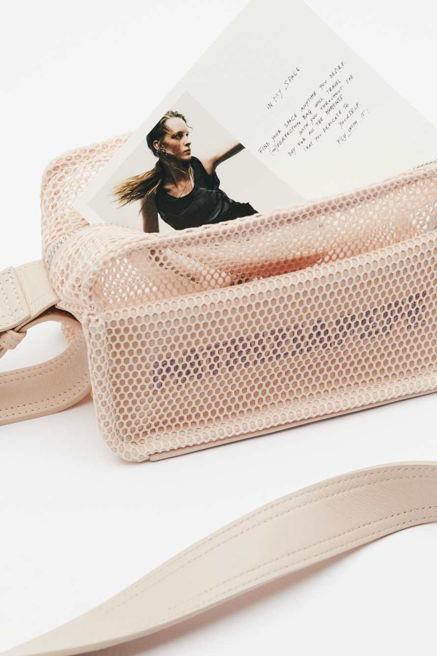 (IM)PERFECTION Bag In My Space Small, Pink, Patrizia Pepe