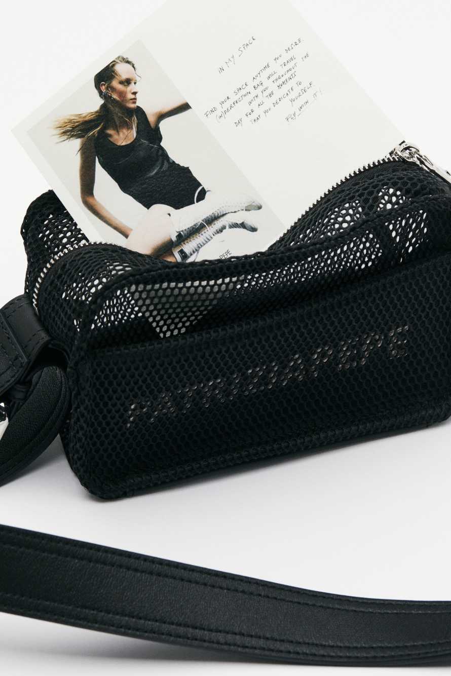 (IM)PERFECTION Bag In My Space Small, Black, Patrizia Pepe
