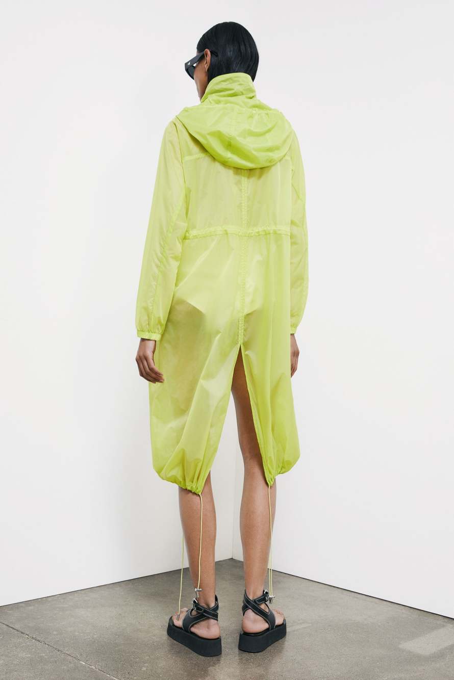 Ultralight nylon parka, Yellow, Patrizia Pepe