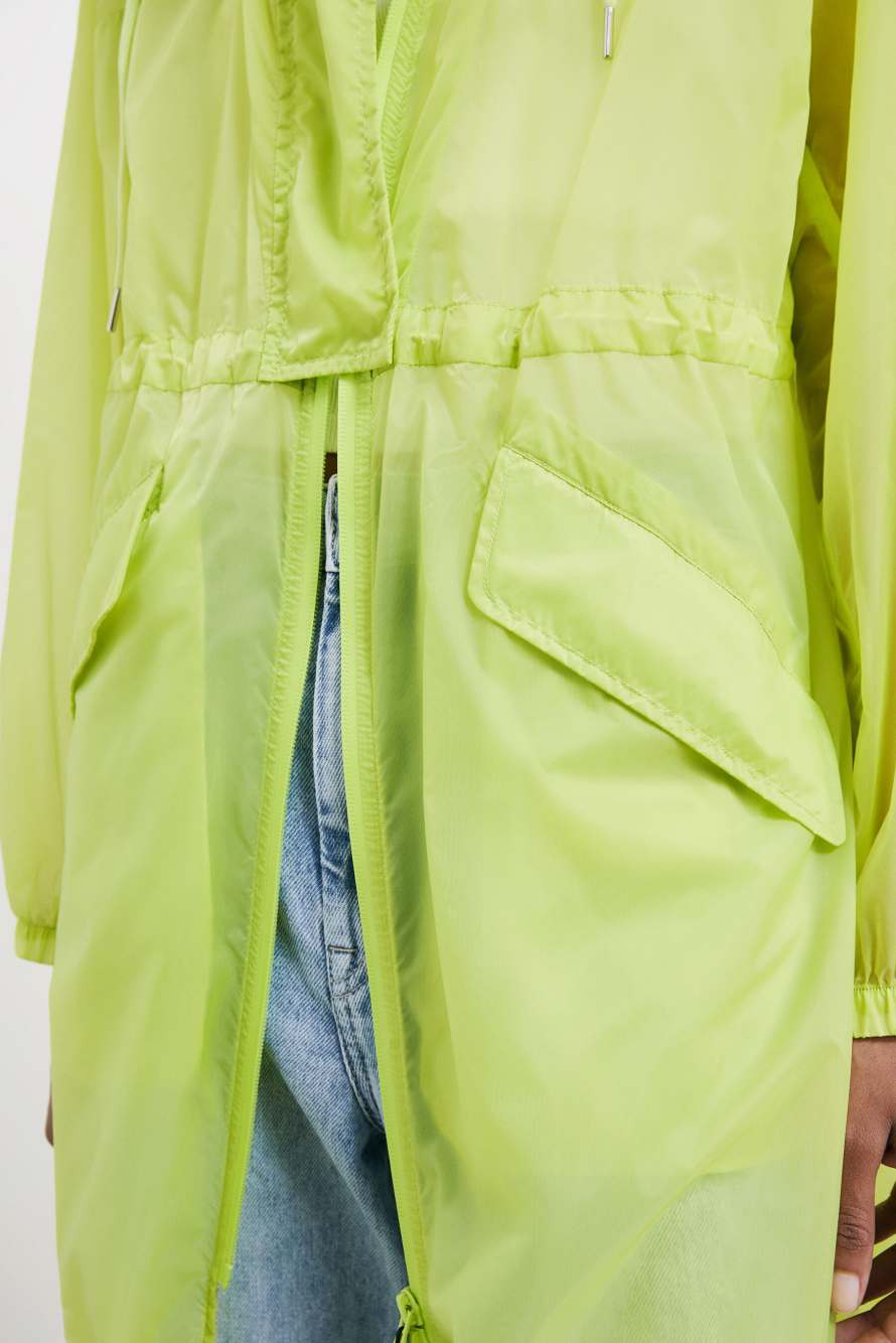 Ultralight nylon parka, Yellow, Patrizia Pepe