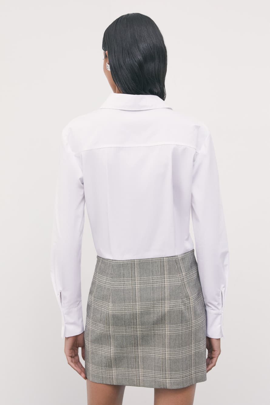 Mini shirt dress with tailored skirt, Abstract Fantasy, Patrizia Pepe