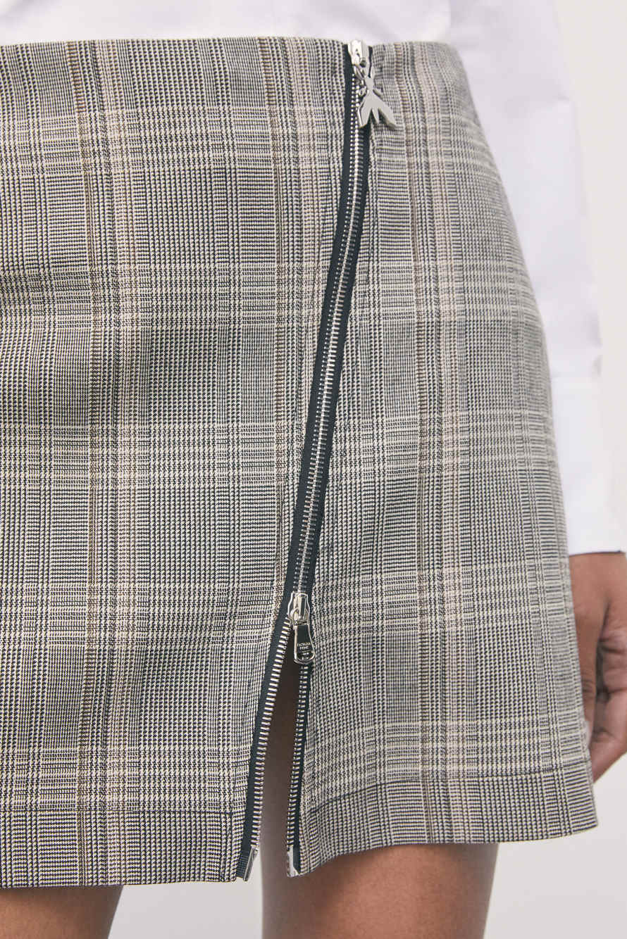 Mini shirt dress with tailored skirt, Abstract Fantasy, Patrizia Pepe