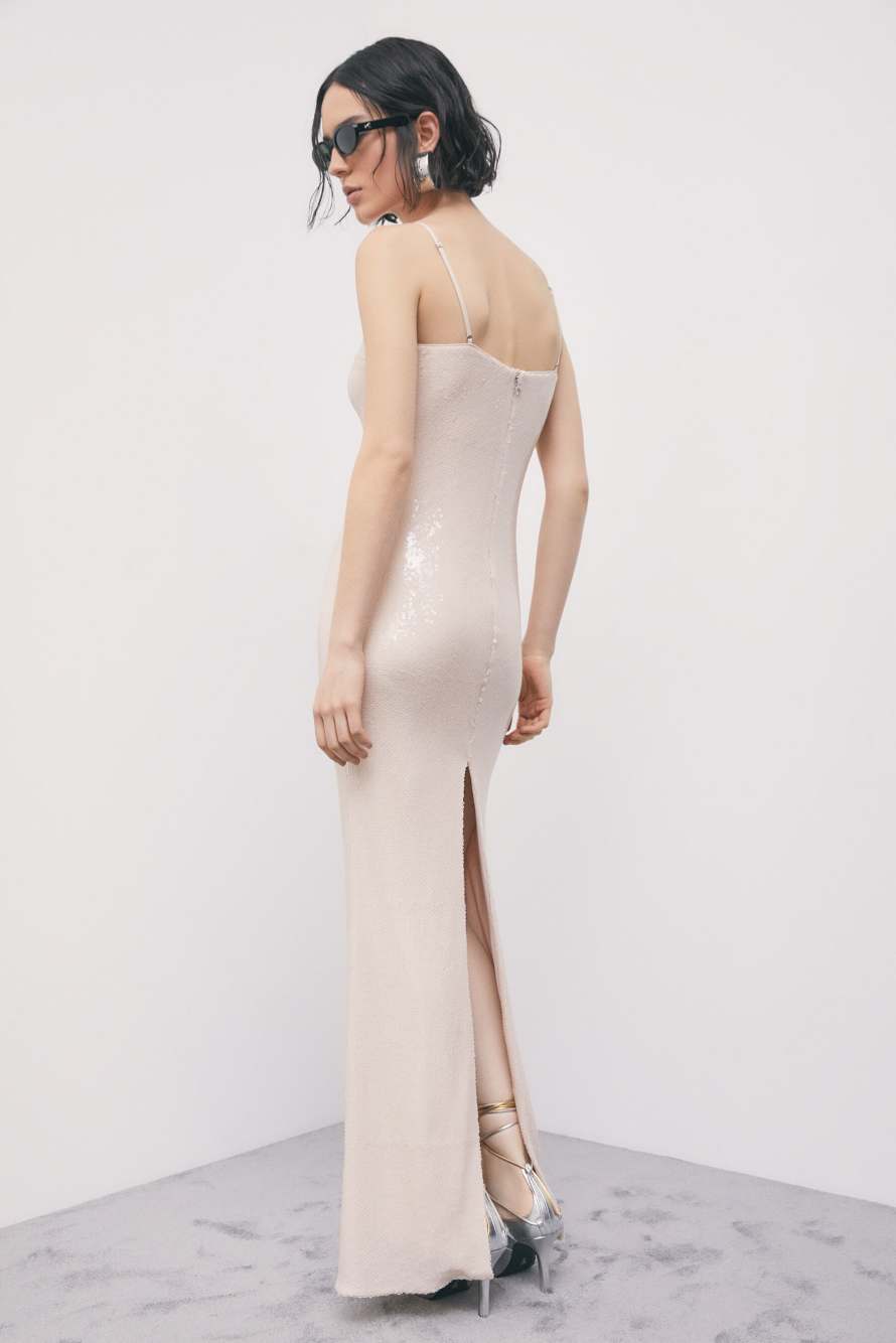Sequin occasion dress, Pink, Patrizia Pepe