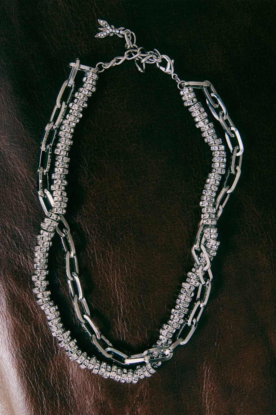 Diamond Cut necklace, Silver, Patrizia Pepe