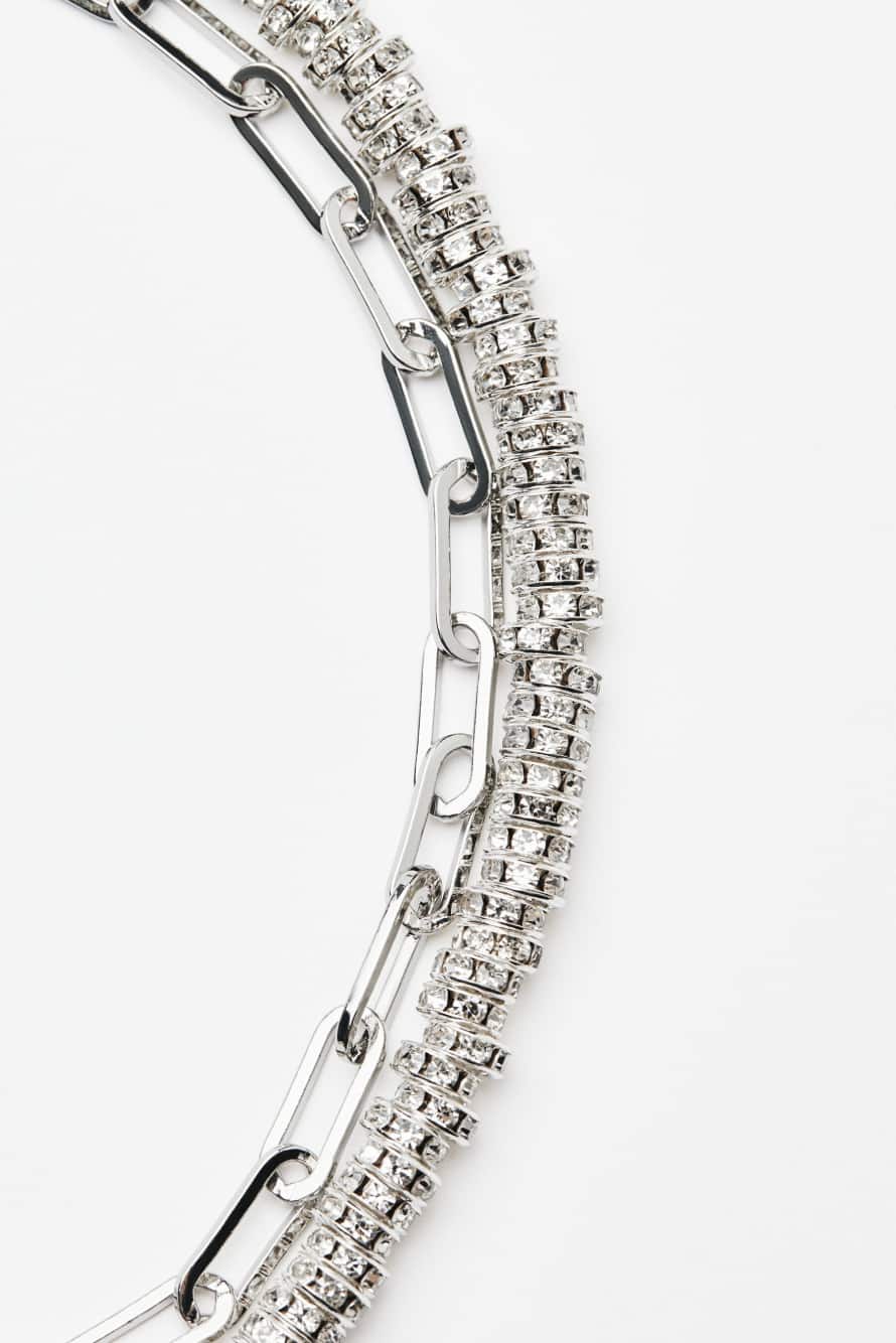 Diamond Cut necklace, Silver, Patrizia Pepe