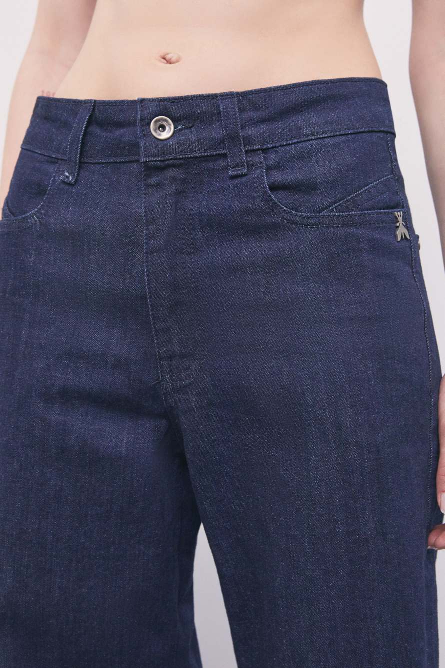 Wide-leg palazzo jeans, Blue, Patrizia Pepe