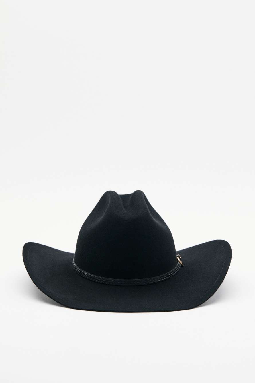 Wool cowboy hat, Black, Patrizia Pepe