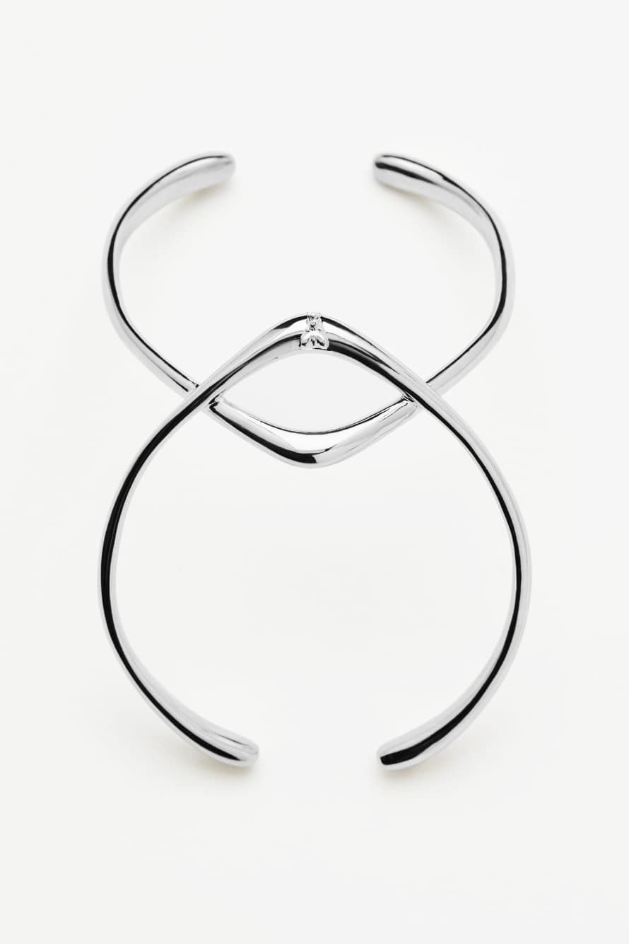 Minimal Design bracelet, Silver, Patrizia Pepe
