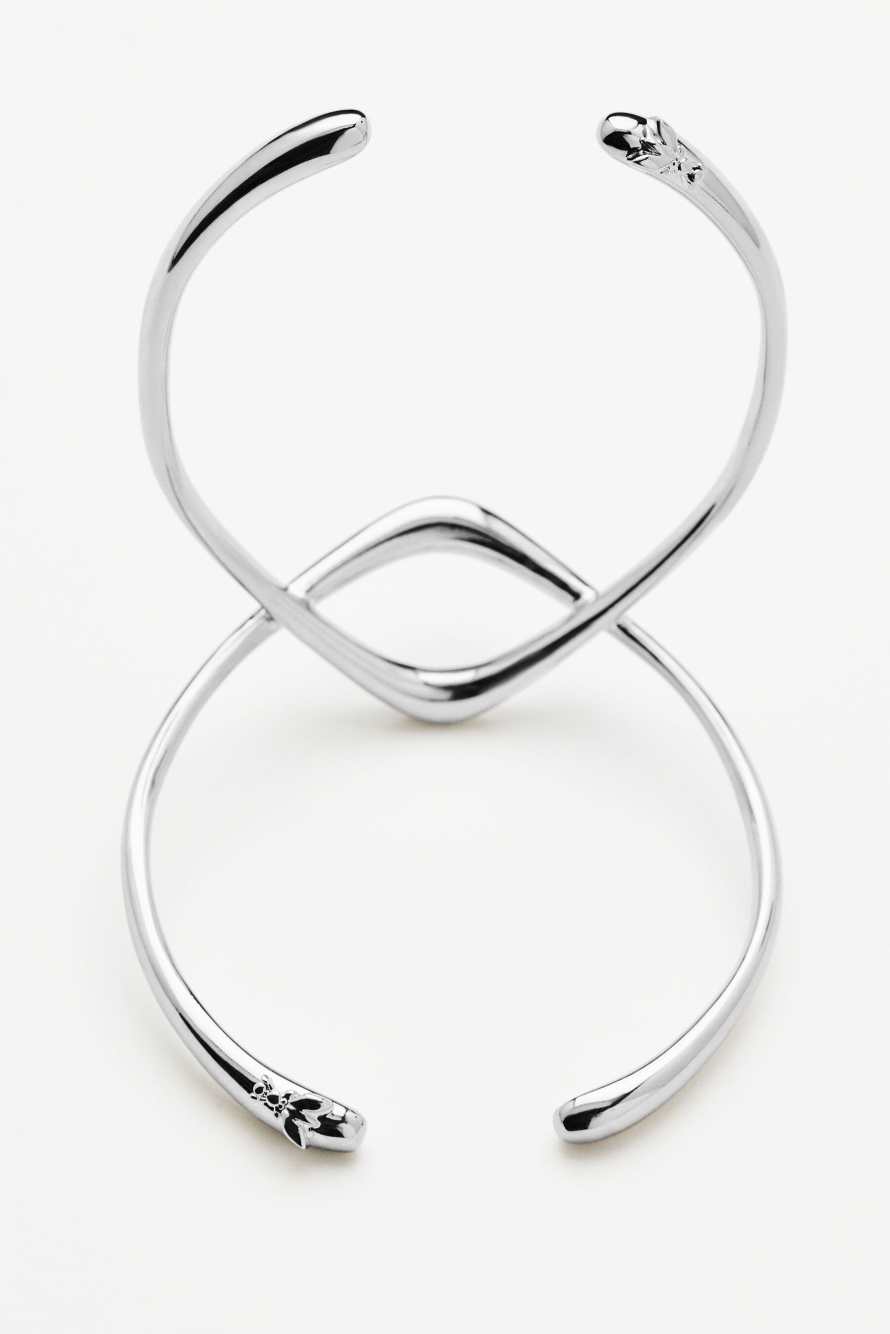 Minimal Design bracelet, Silver, Patrizia Pepe