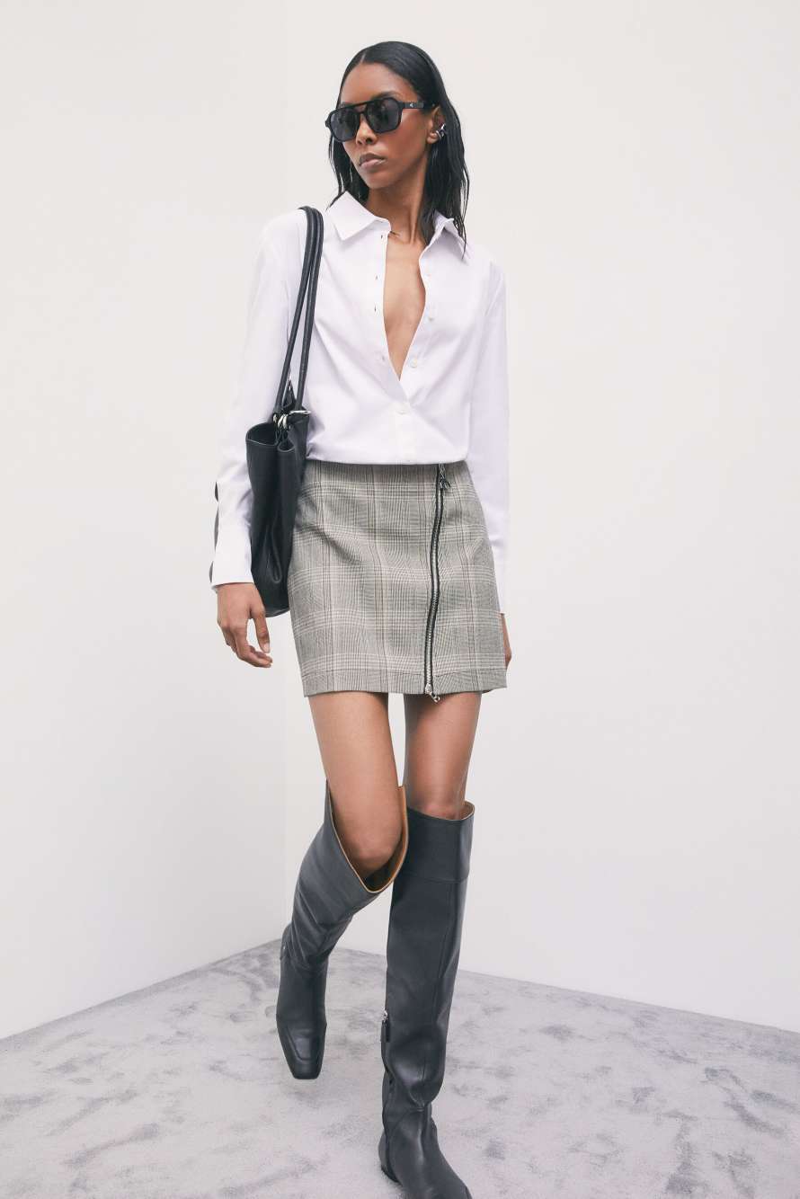 Cuissardes My SKIN en nappa, Noir/Argent, Patrizia Pepe