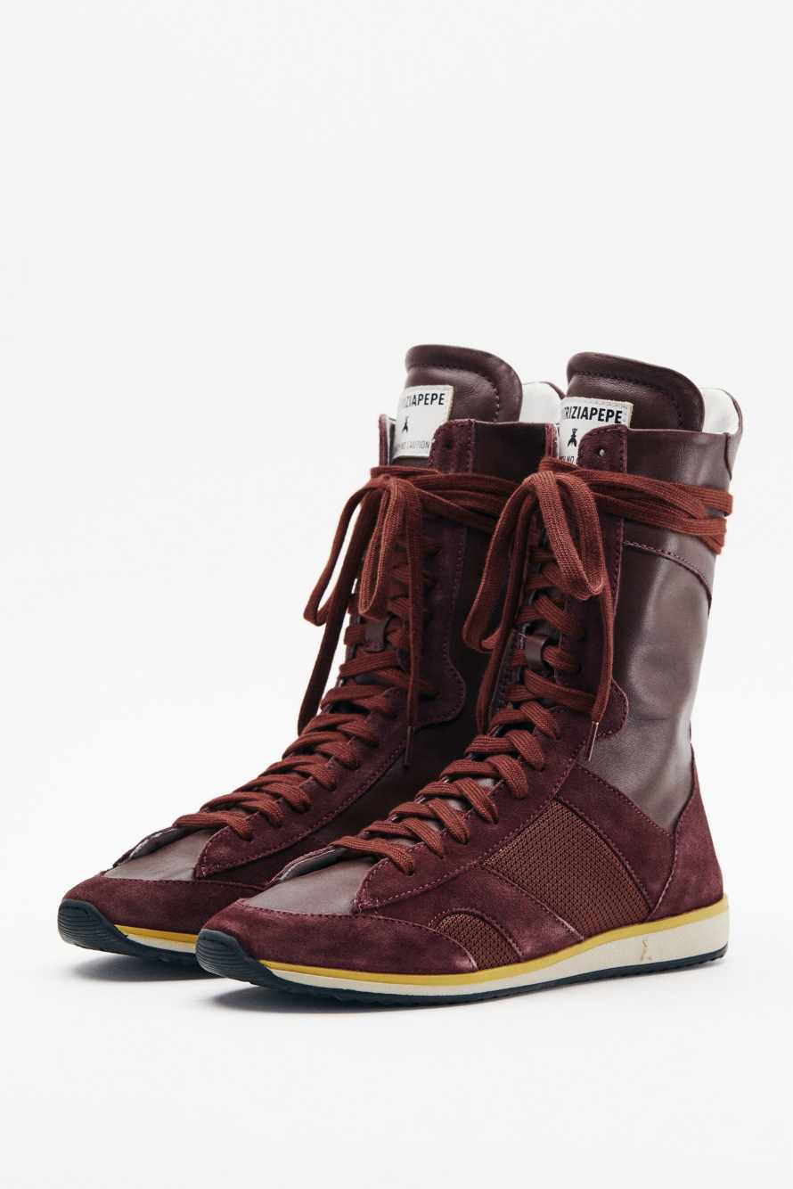 Racing SKIN '93 Sneakers, Brown, Patrizia Pepe