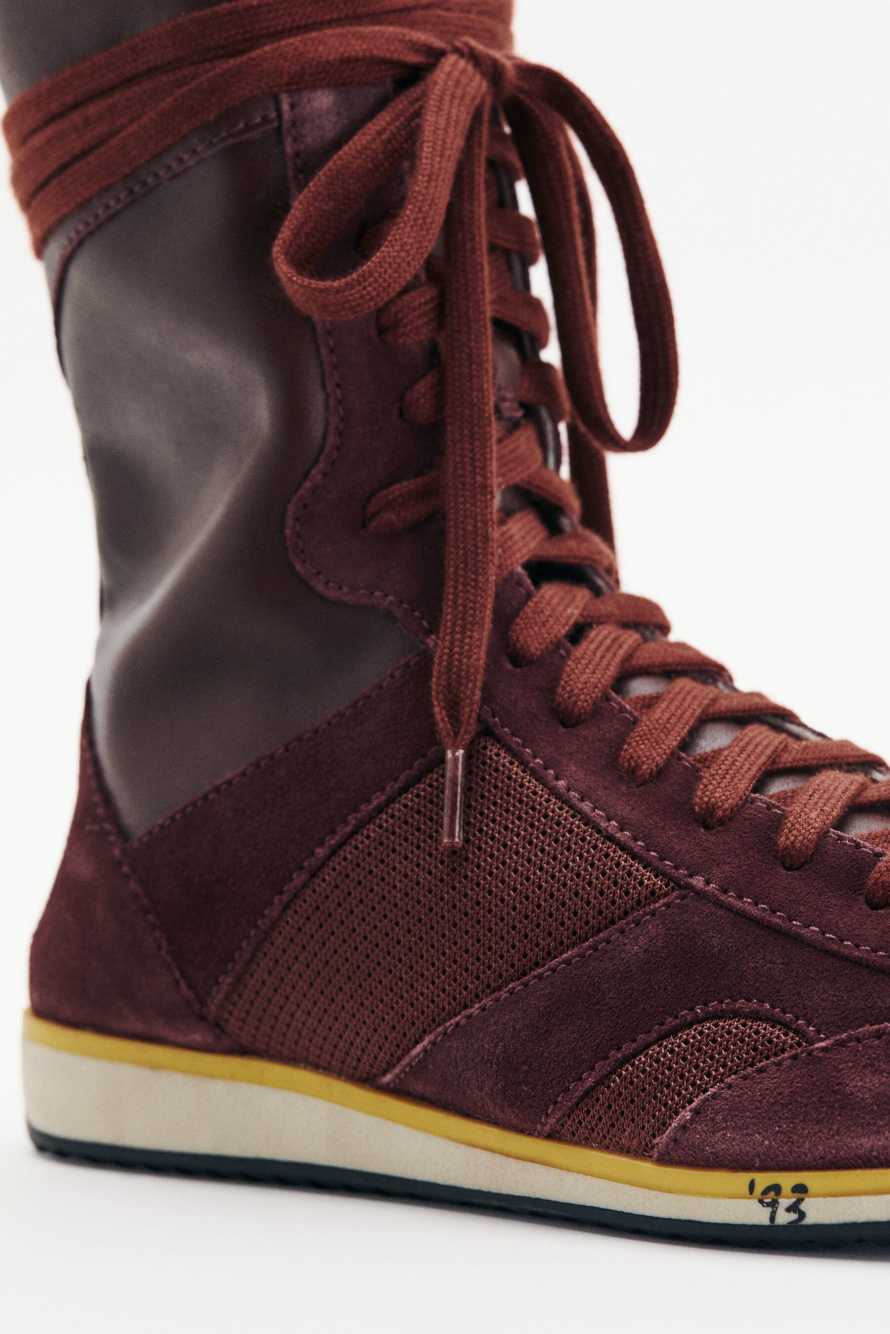 Racing SKIN '93 Sneakers, Brown, Patrizia Pepe