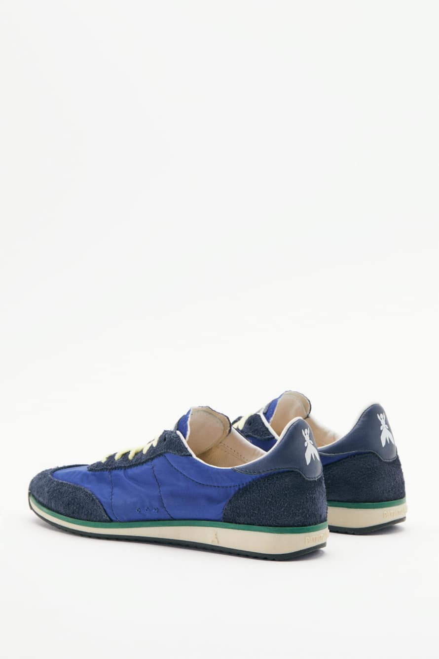 Running SKIN sneakers in nylon and suede, Blue/Purple, Patrizia Pepe