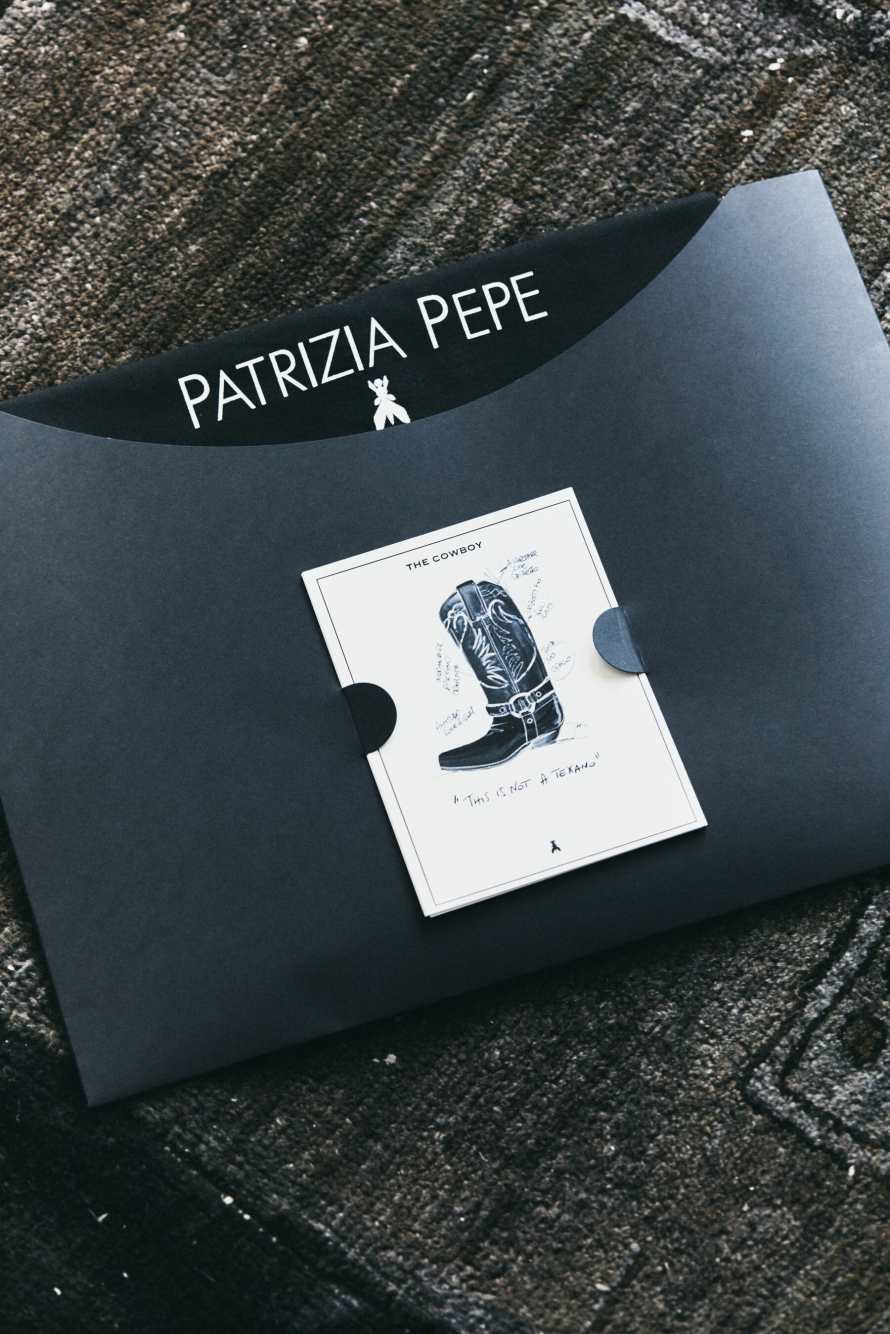 Leather cowboy boots, Brown, Patrizia Pepe