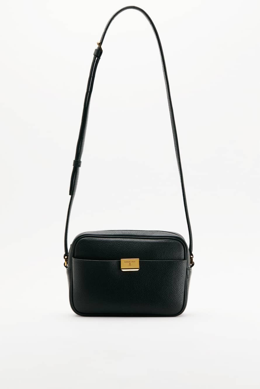 All Day leather crossbody bag, Black, Patrizia Pepe