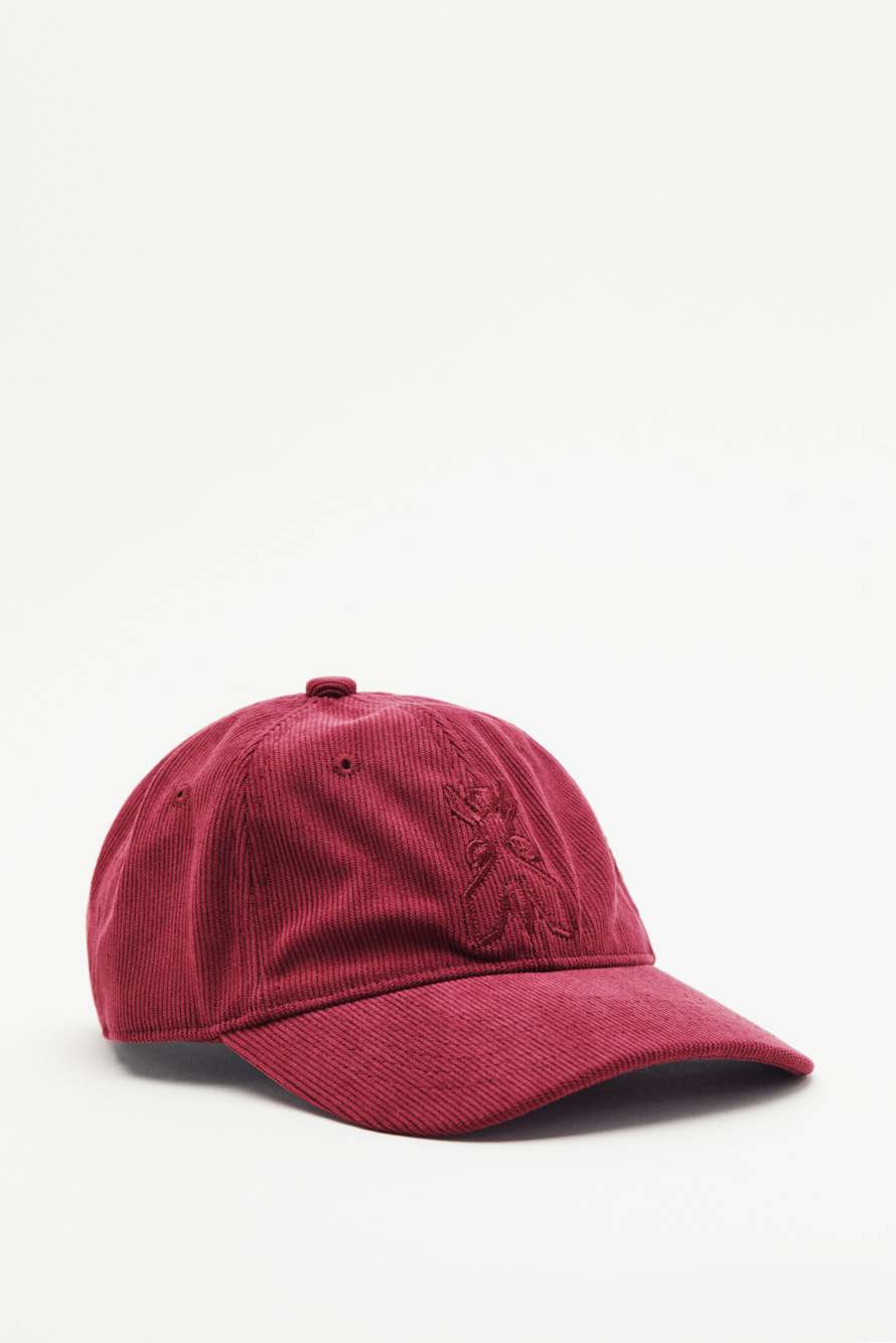 Velvet baseball cap, Red, Patrizia Pepe